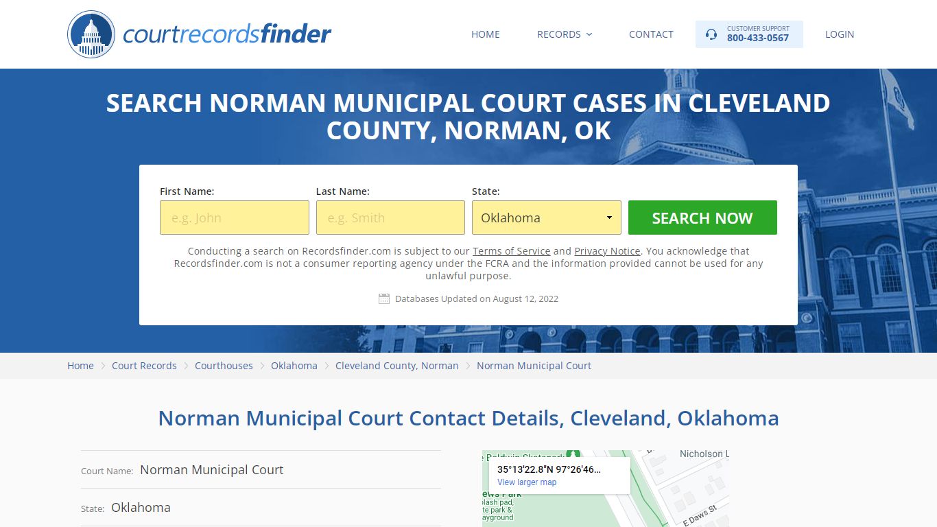 Norman Municipal Court Case Search - Cleveland County, OK ...